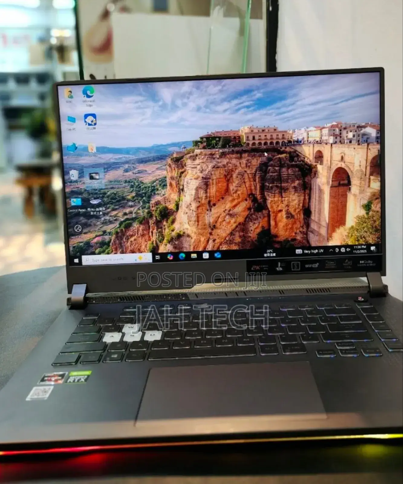 New Laptop Asus ROG Strix G15 16GB AMD Ryzen 9 SSD 512GB