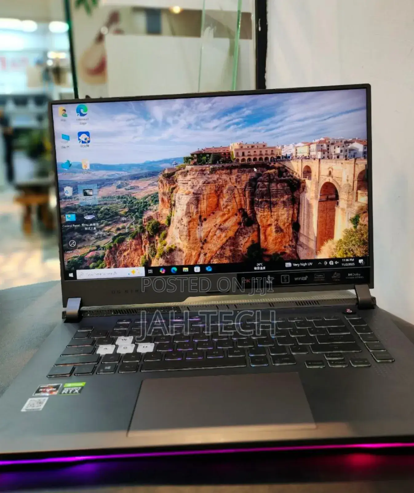 New Laptop Asus ROG Strix G15 16GB AMD Ryzen 9 SSD 512GB