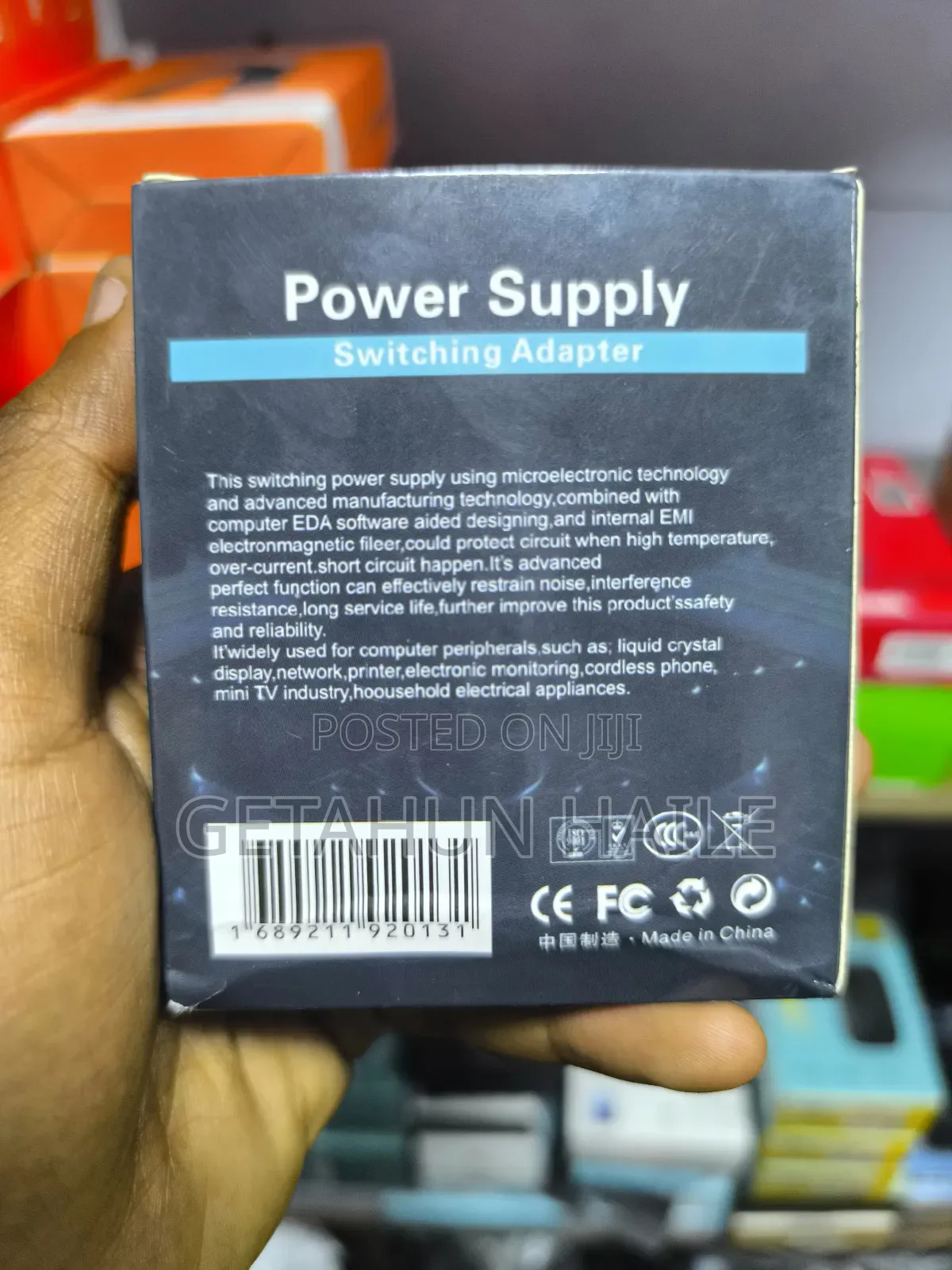 Tp-Link Wifi Router Adapter (9v-1a Power Adapter)