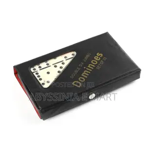 Dominoes Set 28 Pcs Double Six Ivory Color