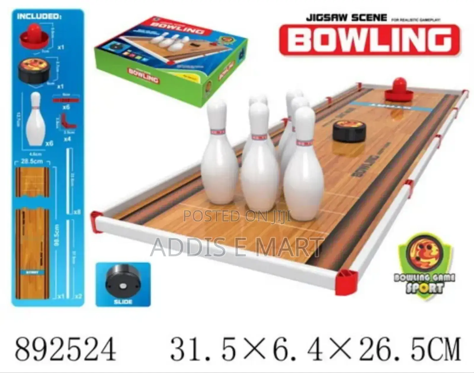 Children's Bowling Set With Lights And Music