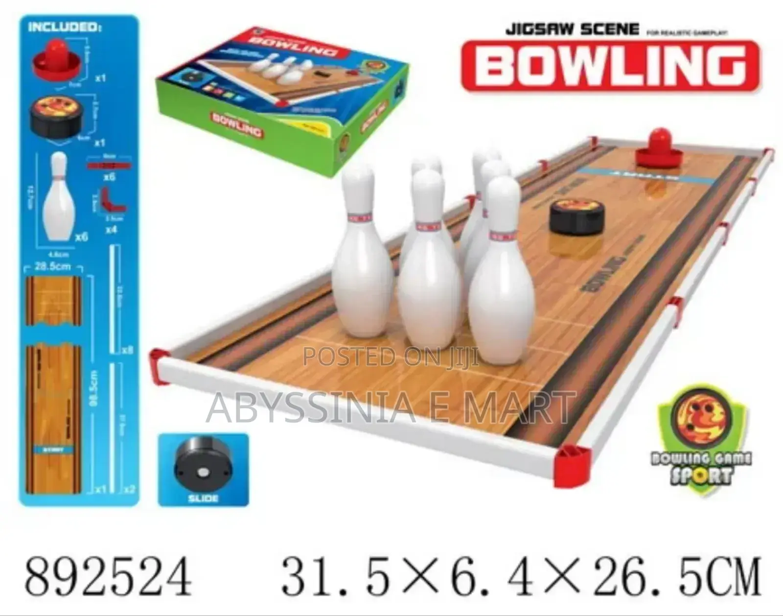 Children's Bowling Set With Lights And Music