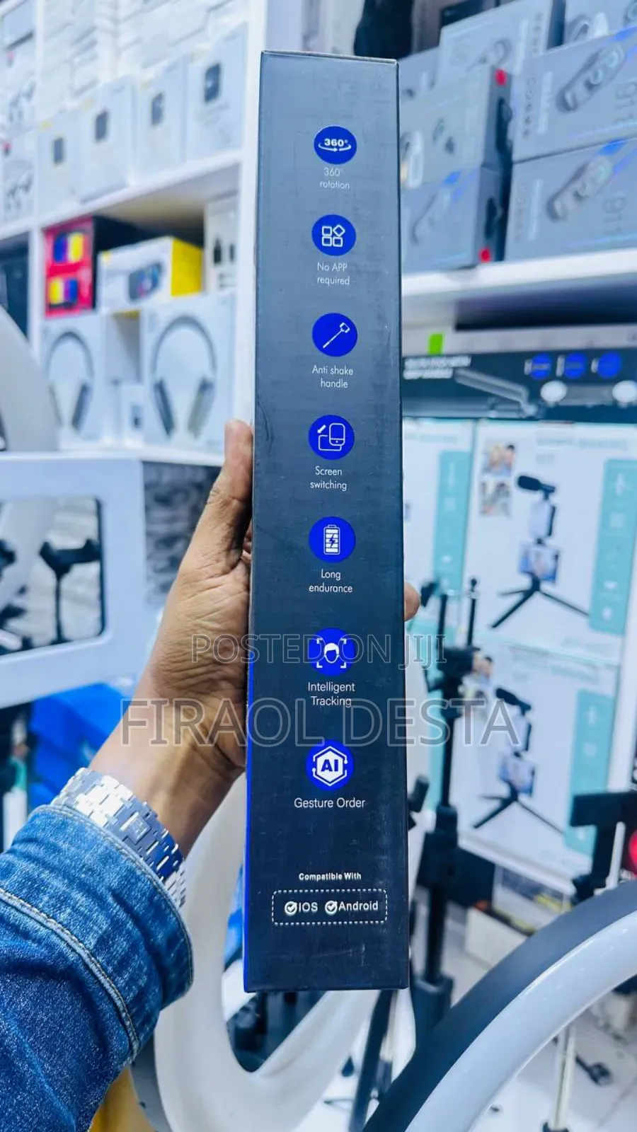 Ai Tracking 1.8m Stable Selfie Stick