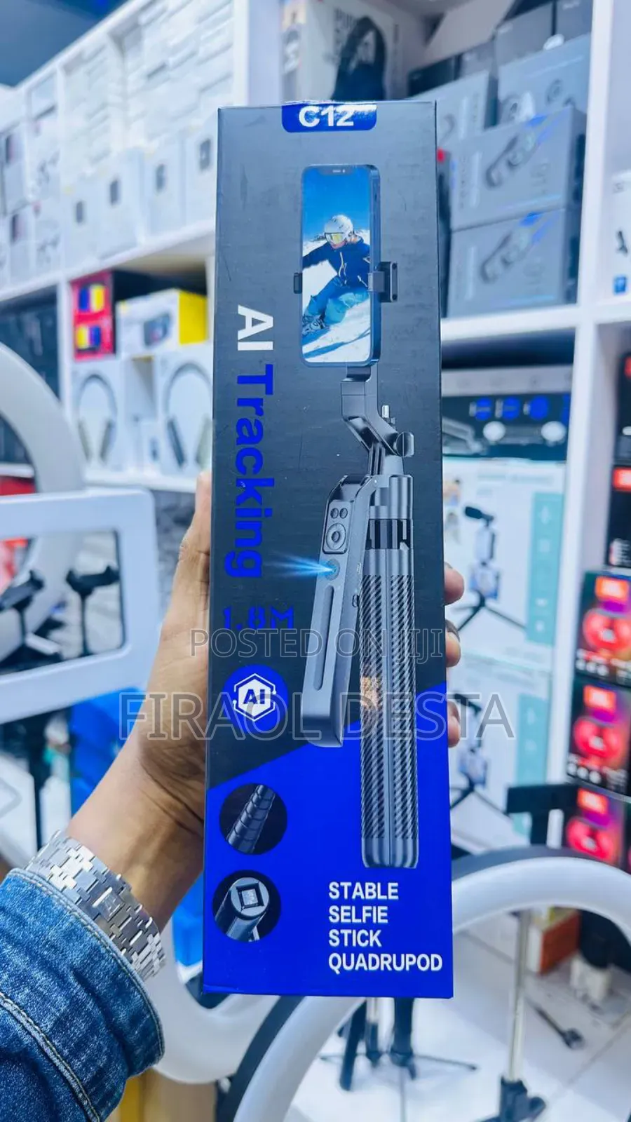 Ai Tracking 1.8m Stable Selfie Stick