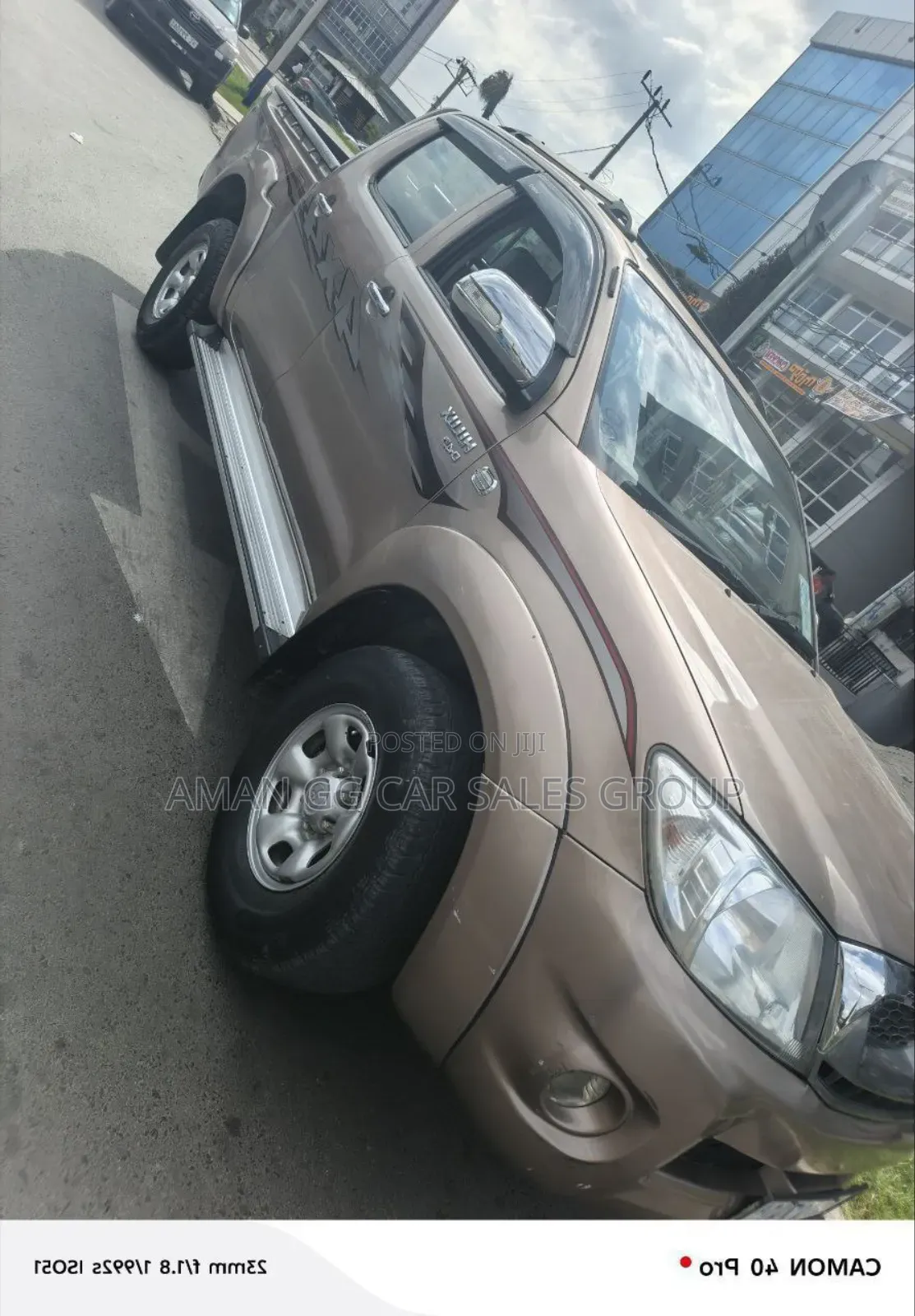 Toyota Hilux 2010 Gray