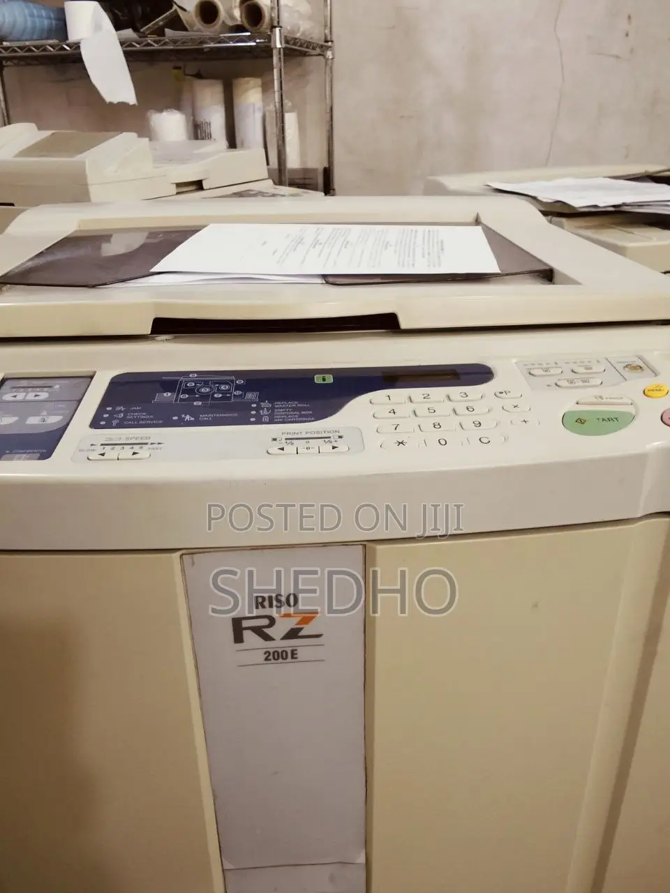 Riso Rz 200e Copy Machine