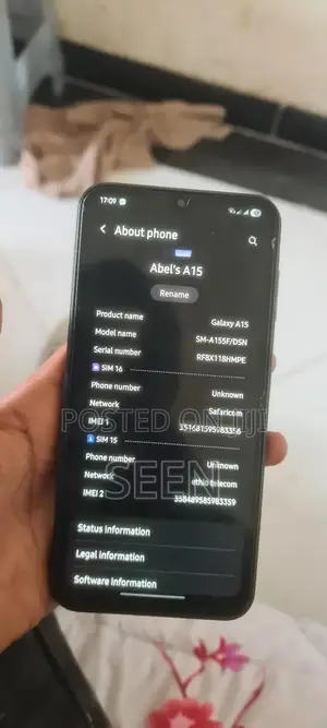 Photo - Samsung Galaxy A15 128 GB Black