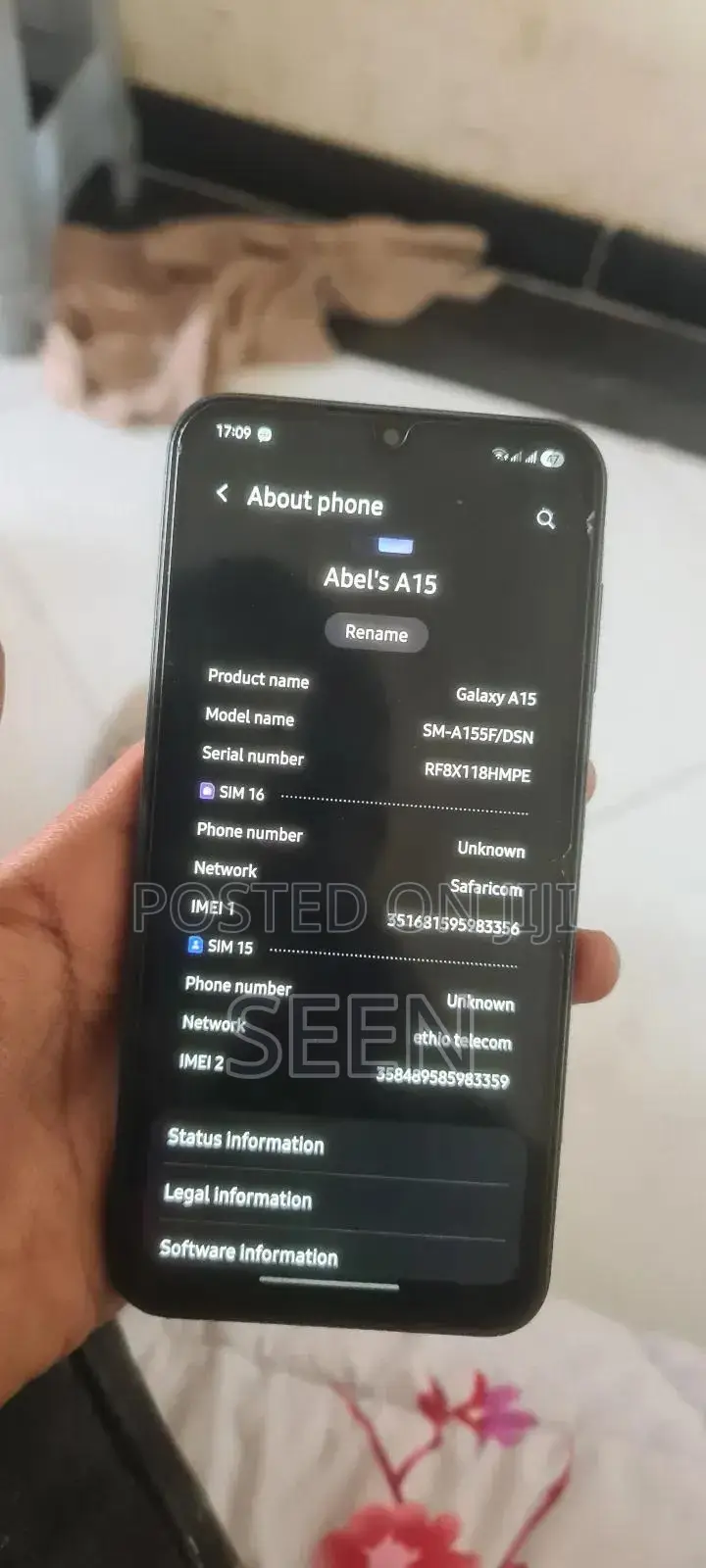 Samsung Galaxy A15 128 GB Black