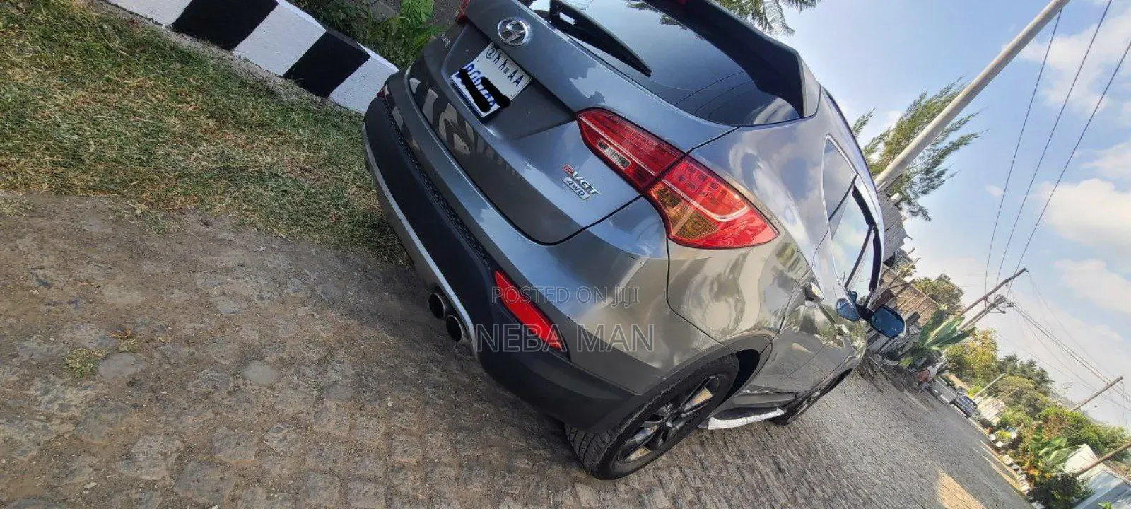 Hyundai Santa Fe 2015 Gray