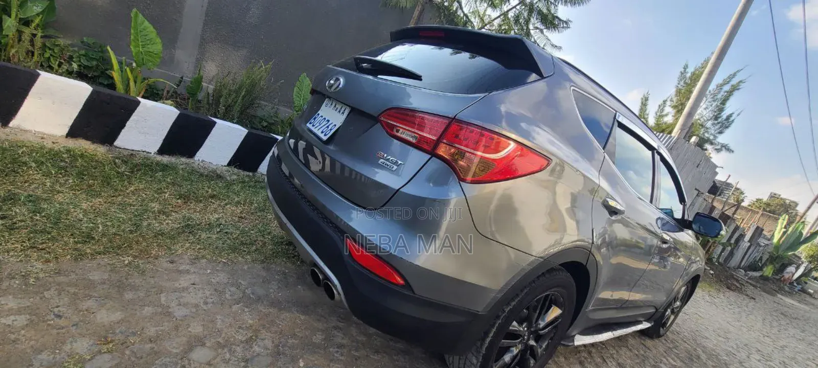 Hyundai Santa Fe 2015 Gray