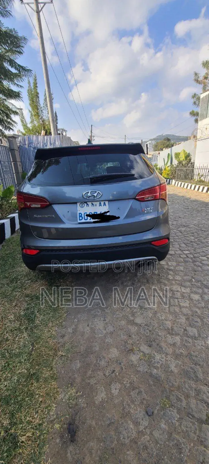 Hyundai Santa Fe 2015 Gray