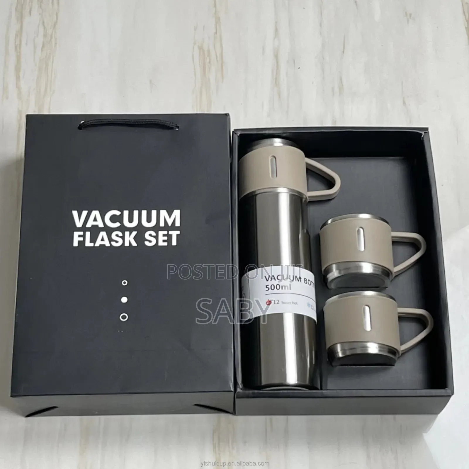 Flask Set With 2 Cup