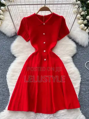 Photo - Women Red Dress