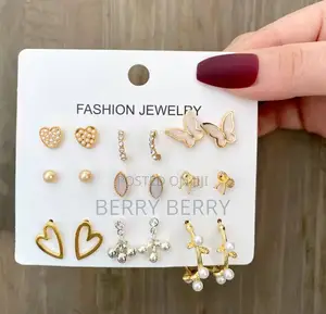 Photo - Earrings 9 Pieces Set