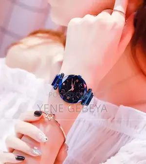 Reloj Mujer Luxury Starry Sky Wristwatch – Magnetic Mesh Belt | Fashio