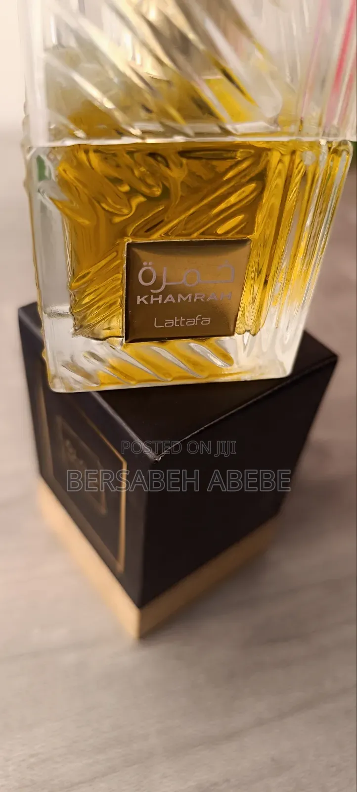 Kamrah Lattafa Sample Purfume