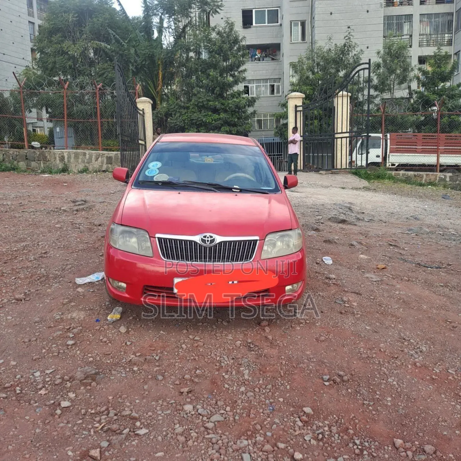 Toyota Corolla 2007 Red
