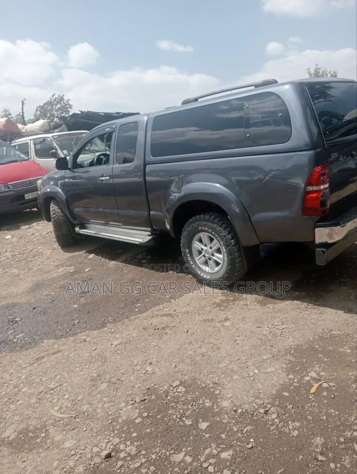 Toyota Hilux 2014 Gray