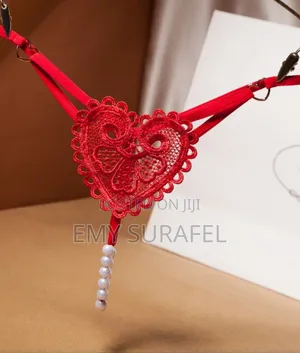 Crotchless and Pearl Thong Panties