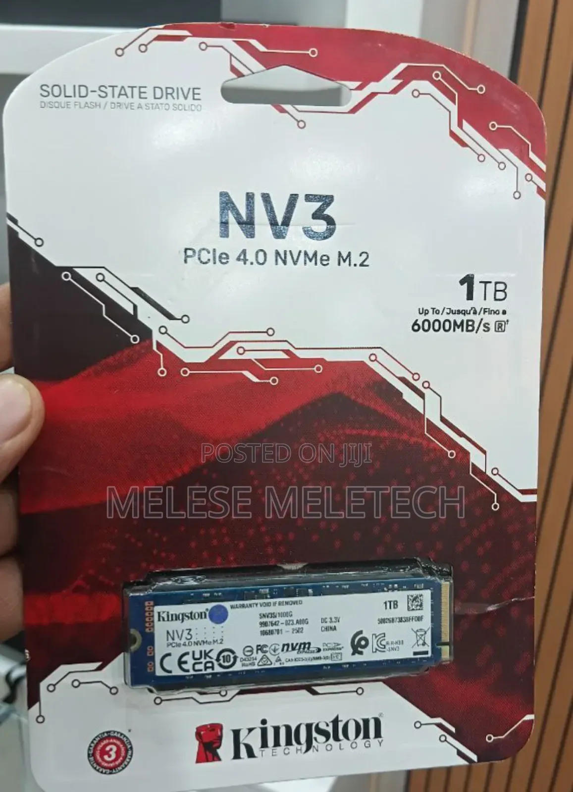 New Brand Kingston 1tb SSD