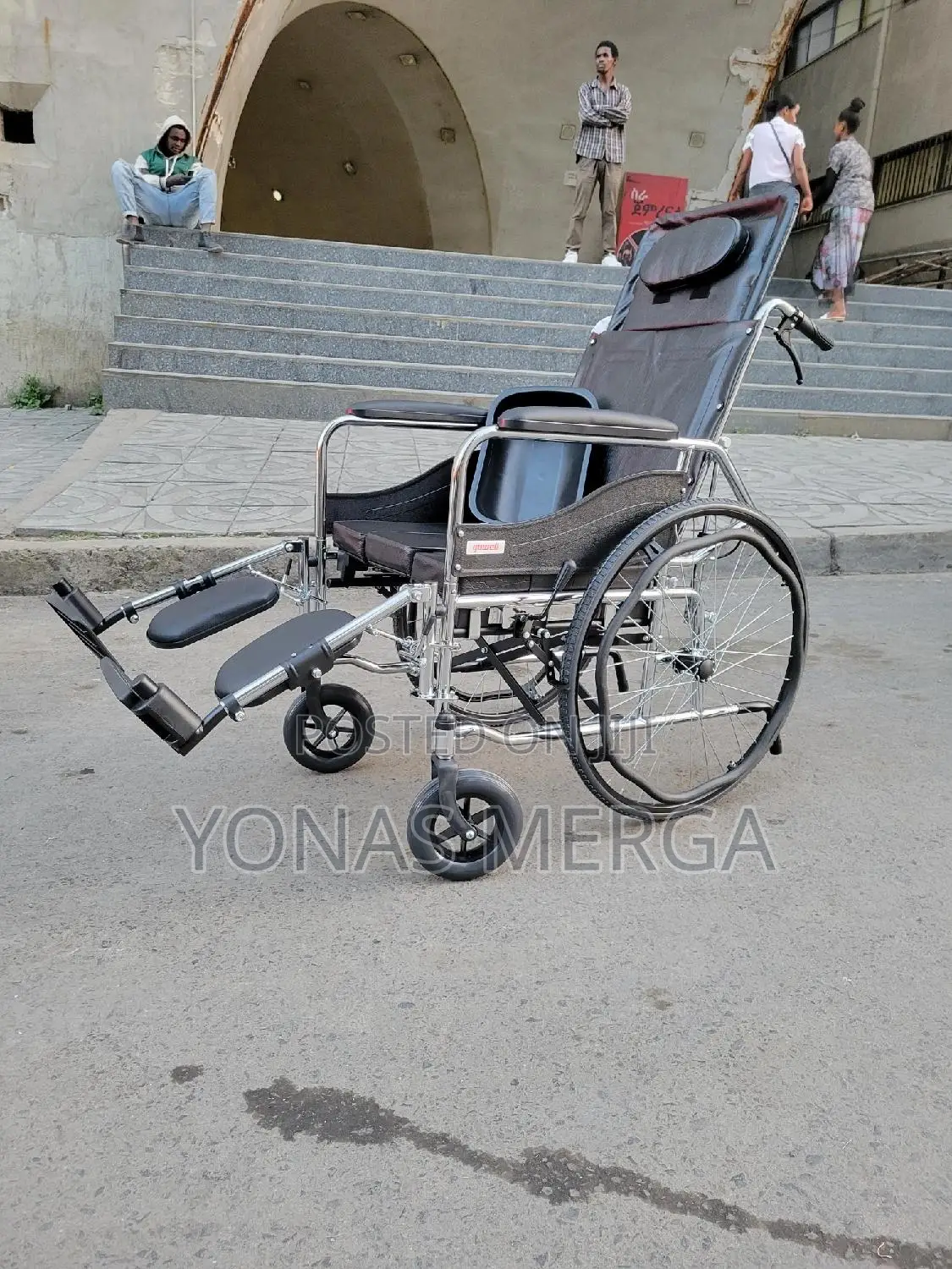 Toilet Wheelchair糰晗wheelchair||Folds Flat for Storage Transportation