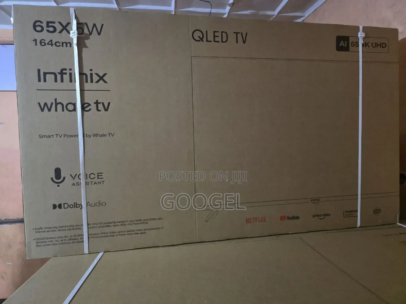 Infinix"65"Inch Whae Tv Smart 65.
