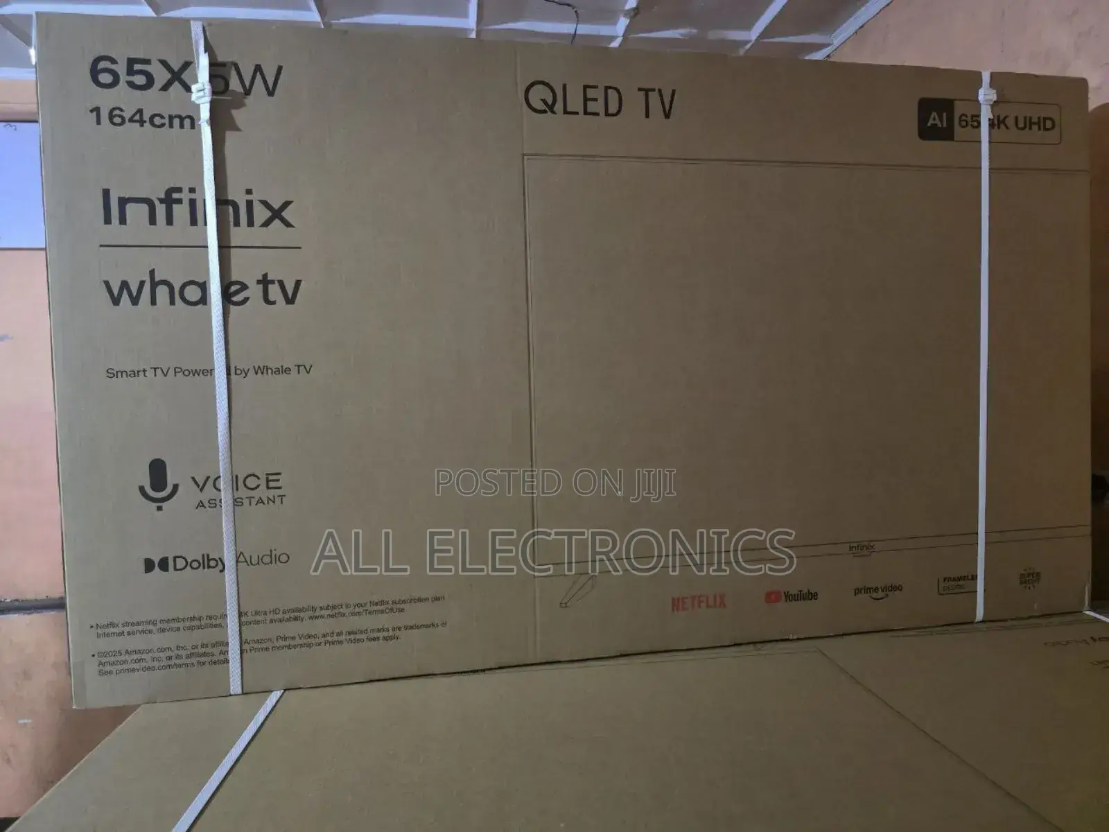 Infinix"65"Inch Whae Tv Smart 65.