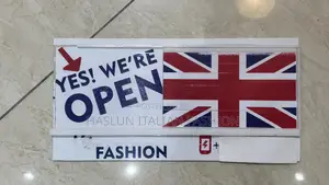 Shop Door Sign England Fashion
