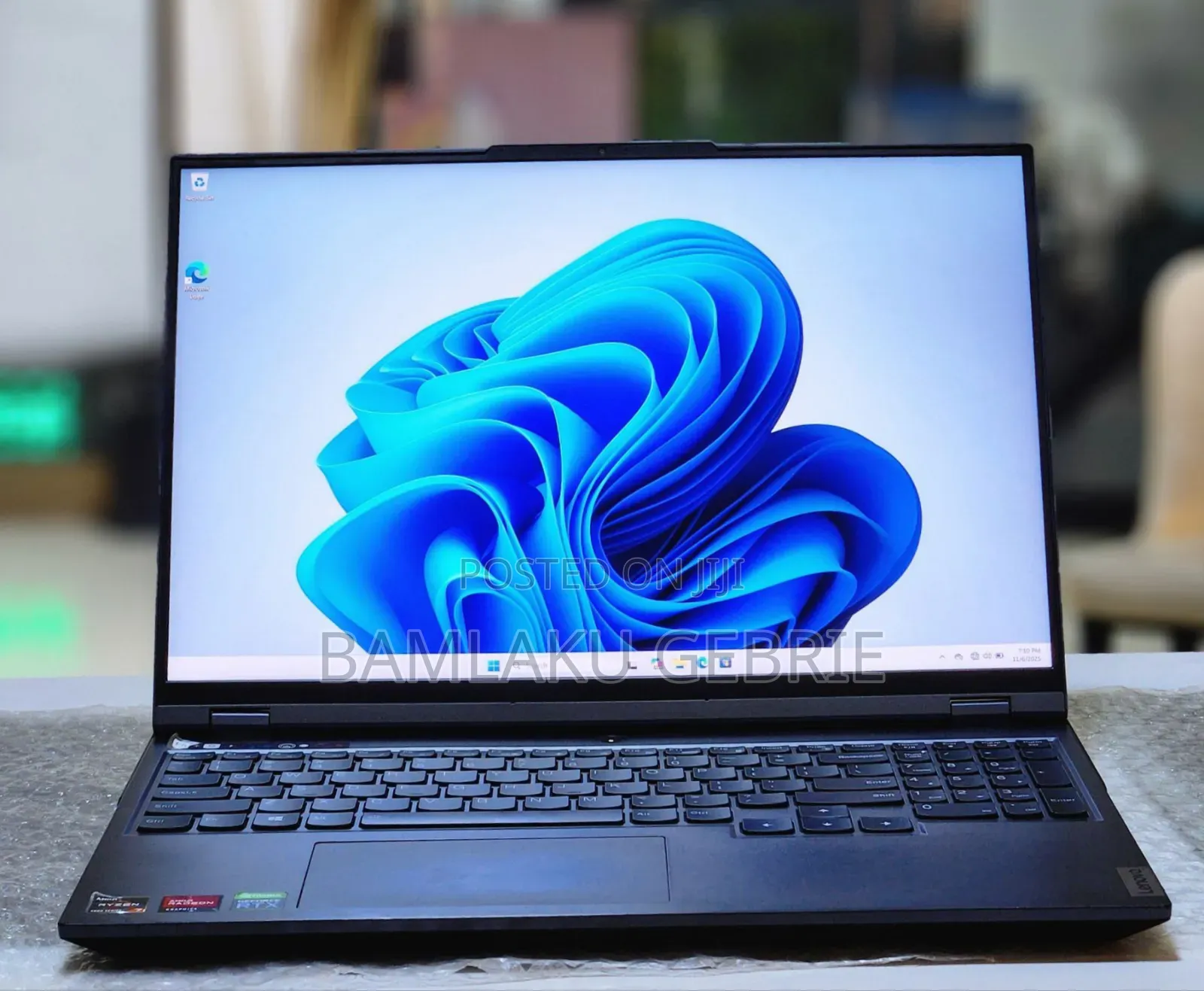 New Laptop Lenovo Legion 5 16GB AMD Ryzen 7 SSD 1T