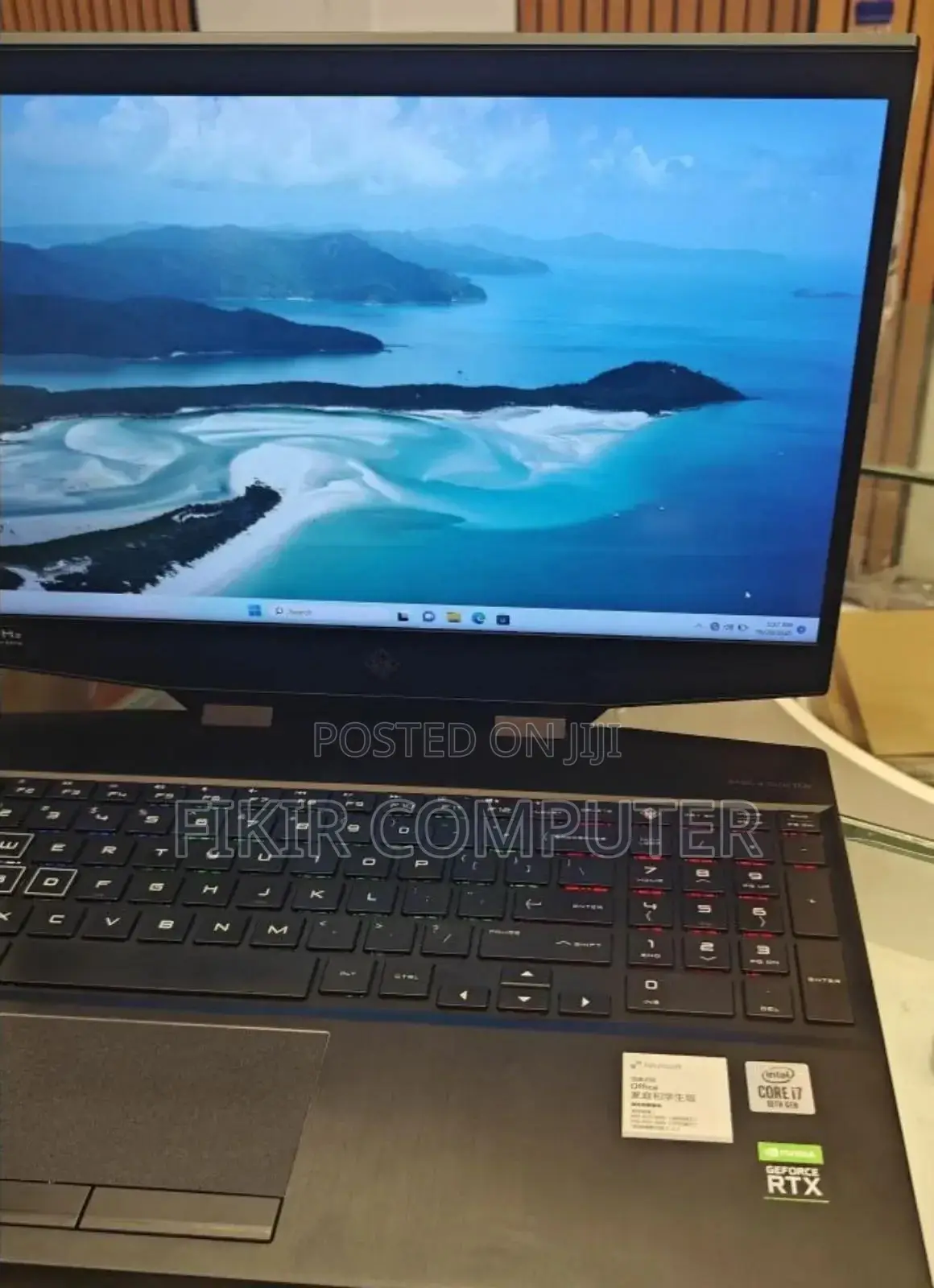 New Laptop HP Omen 15 16GB Intel Core I7 SSD 1T