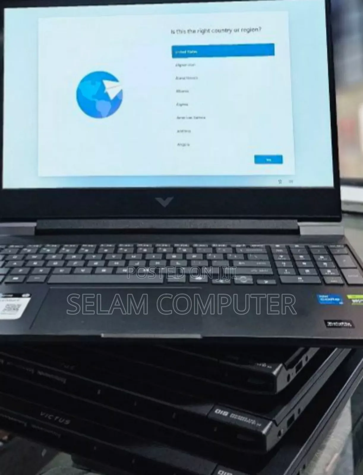 New Laptop HP Victus 15 8GB Intel Core i5 SSD 512GB