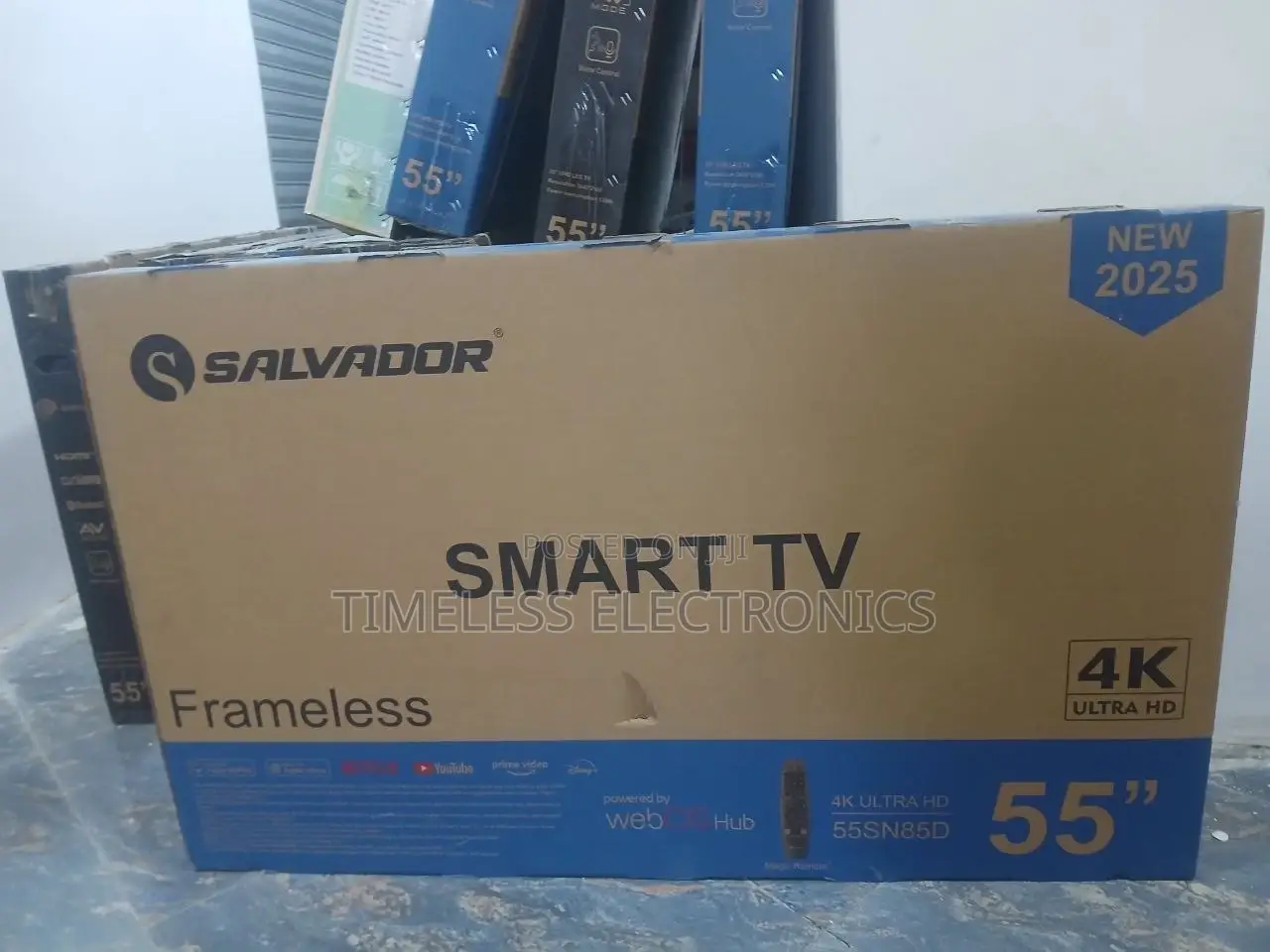  Salvador 55′′ Smart Tv – Smart Features, Big Screen!