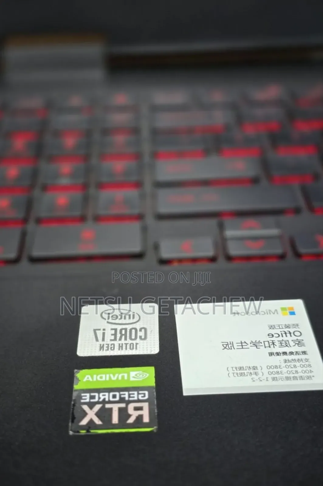 New Laptop HP Omen 15 16GB Intel Core I7 SSD 512GB