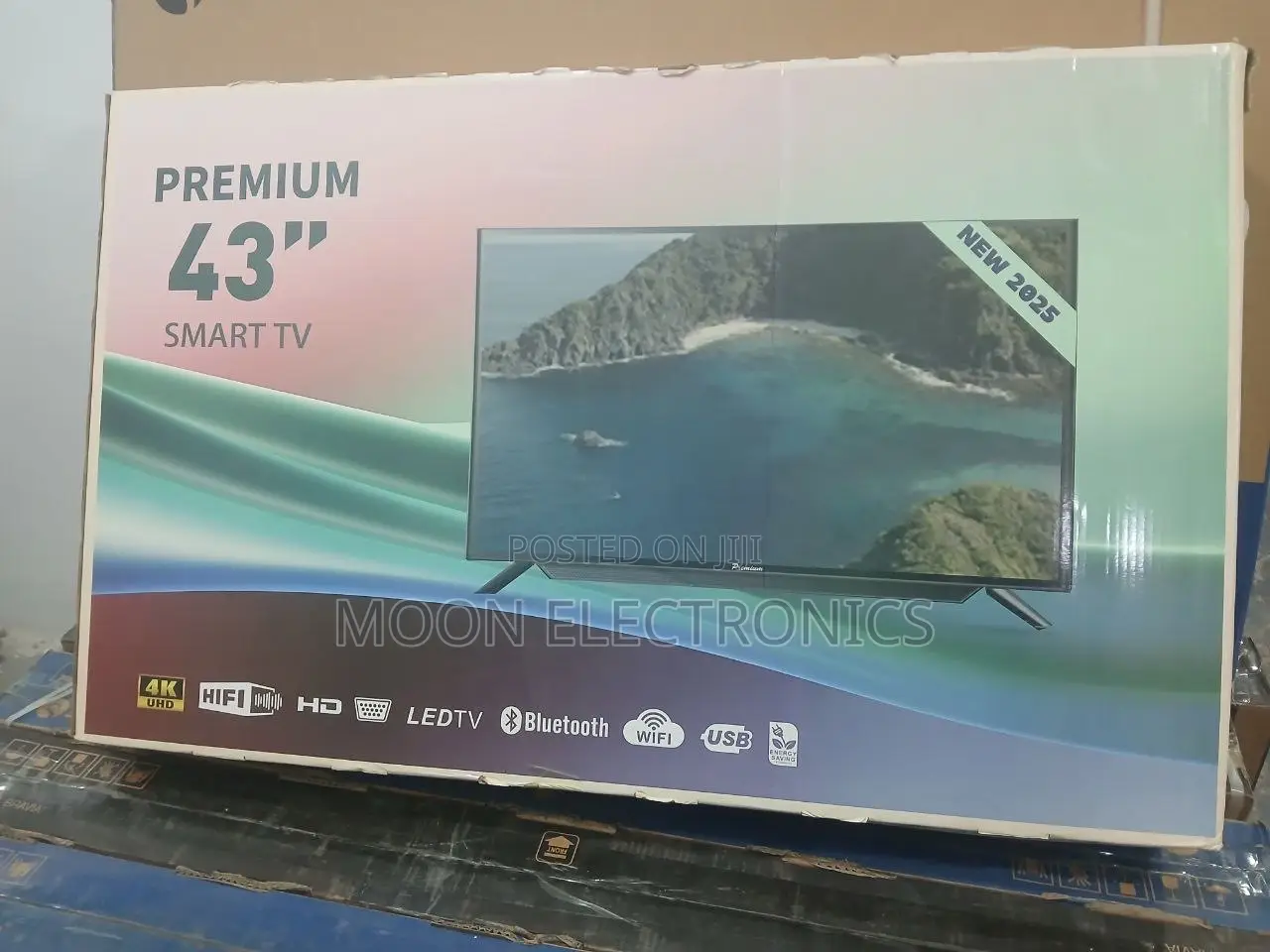 Premium 43” Smart Tv – Sleek Design, High Performance
