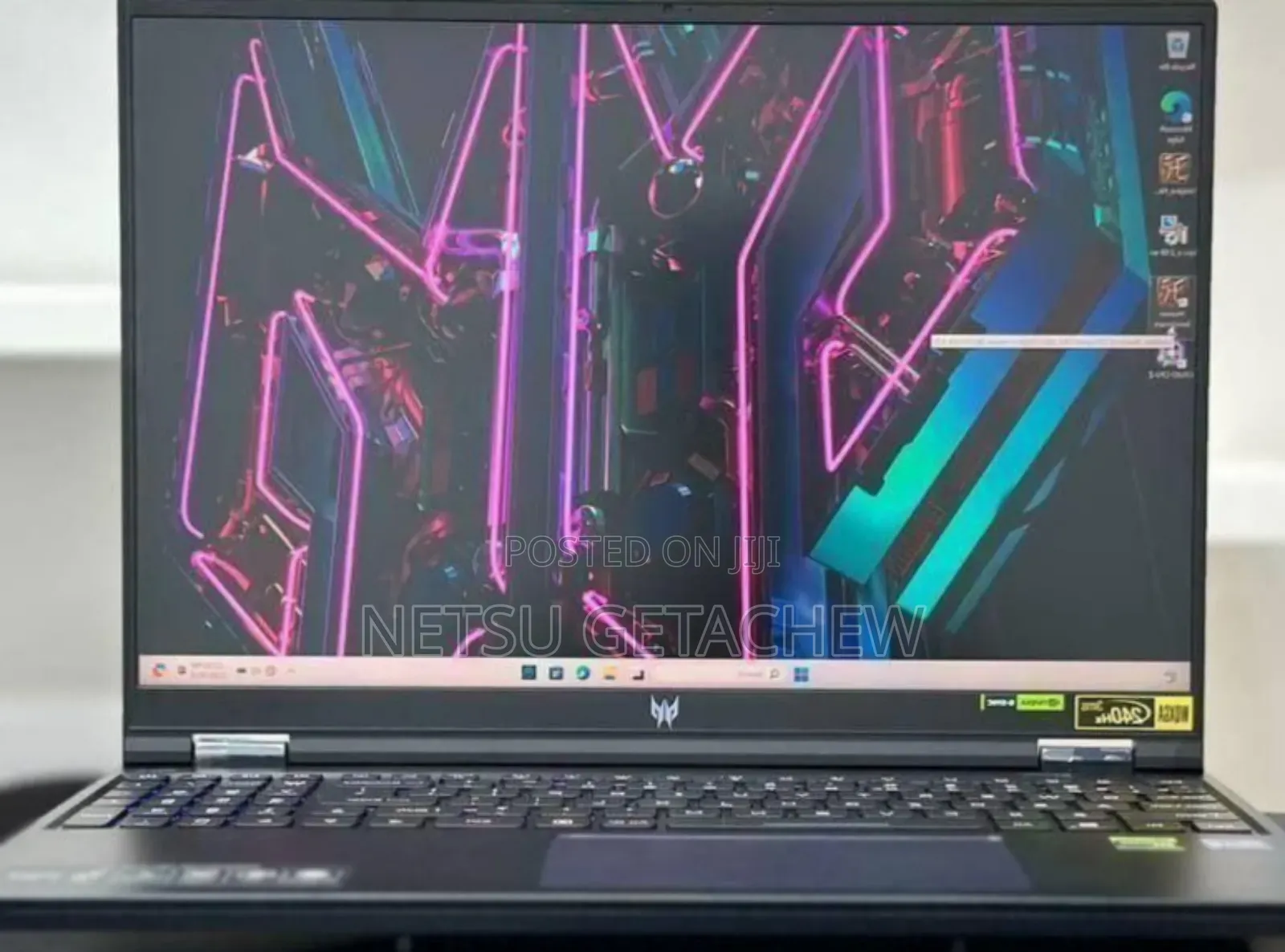 New Laptop Acer Predator Helios Neo 16 16GB Intel Core I9 SSD 1T