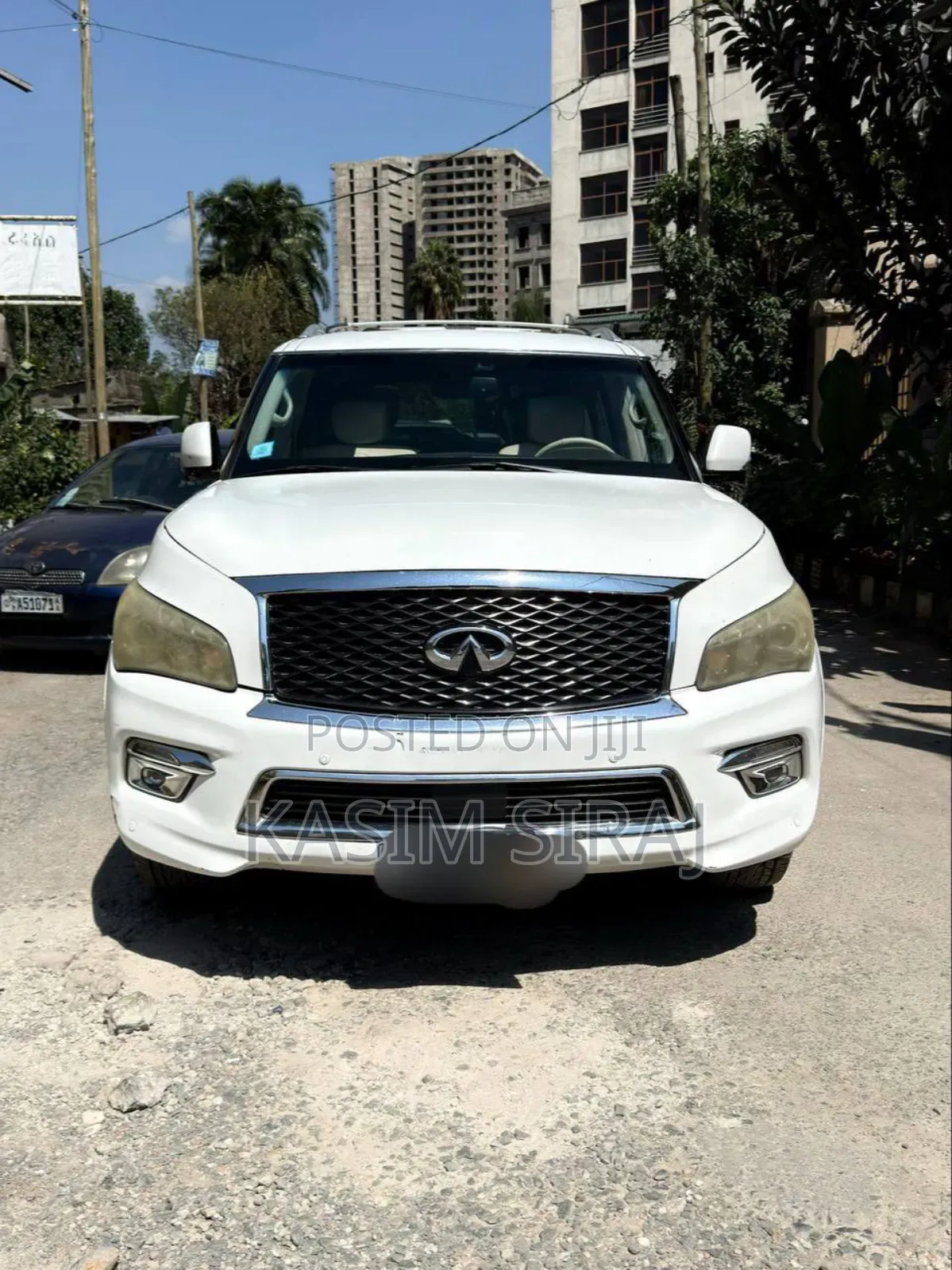 Infiniti QX80 2014 White