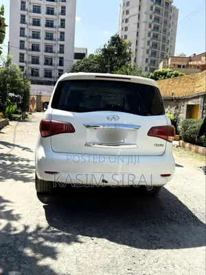 Infiniti QX80 2014 White