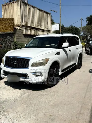 Infiniti QX80 2014 White