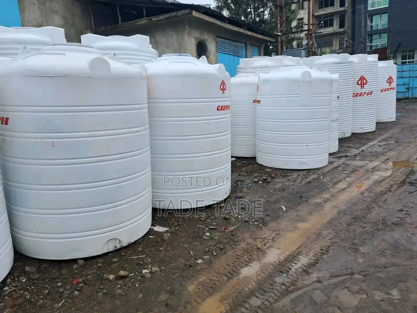 ጂፒ ፕላስቲክ Water Tanker Roto