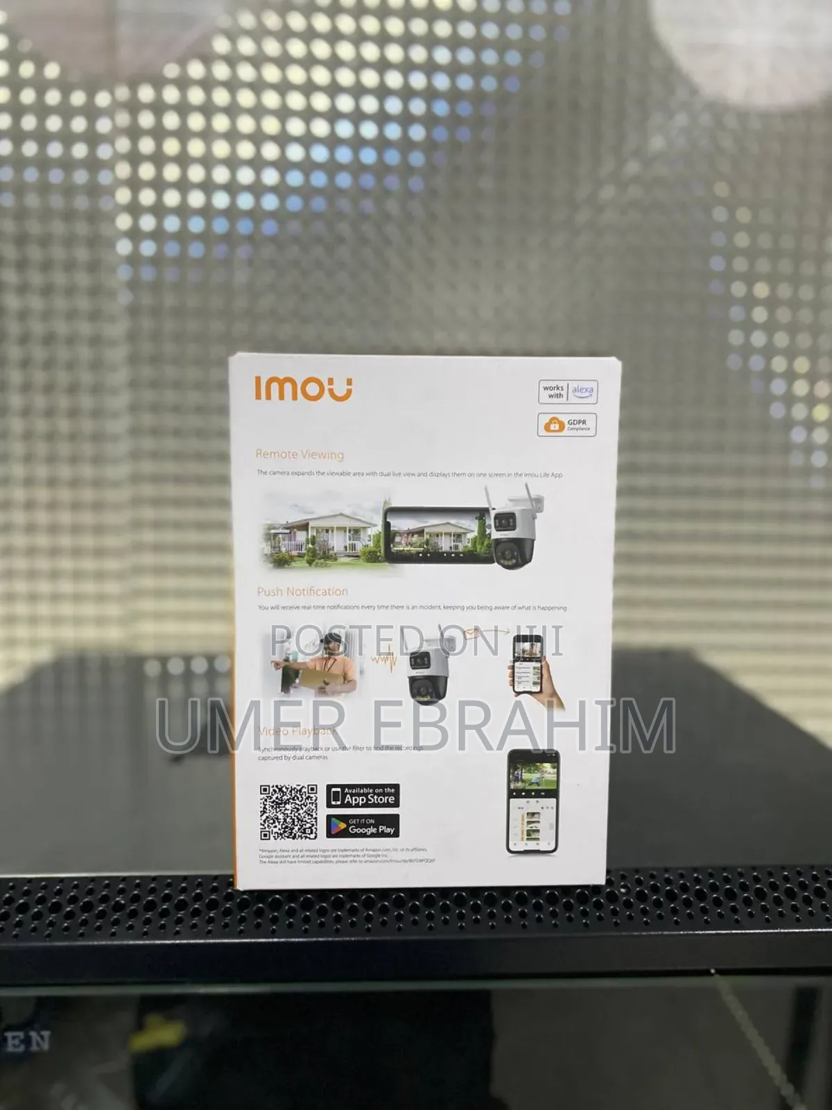 Imou Outdoor Security Camera እስከነገጠማው