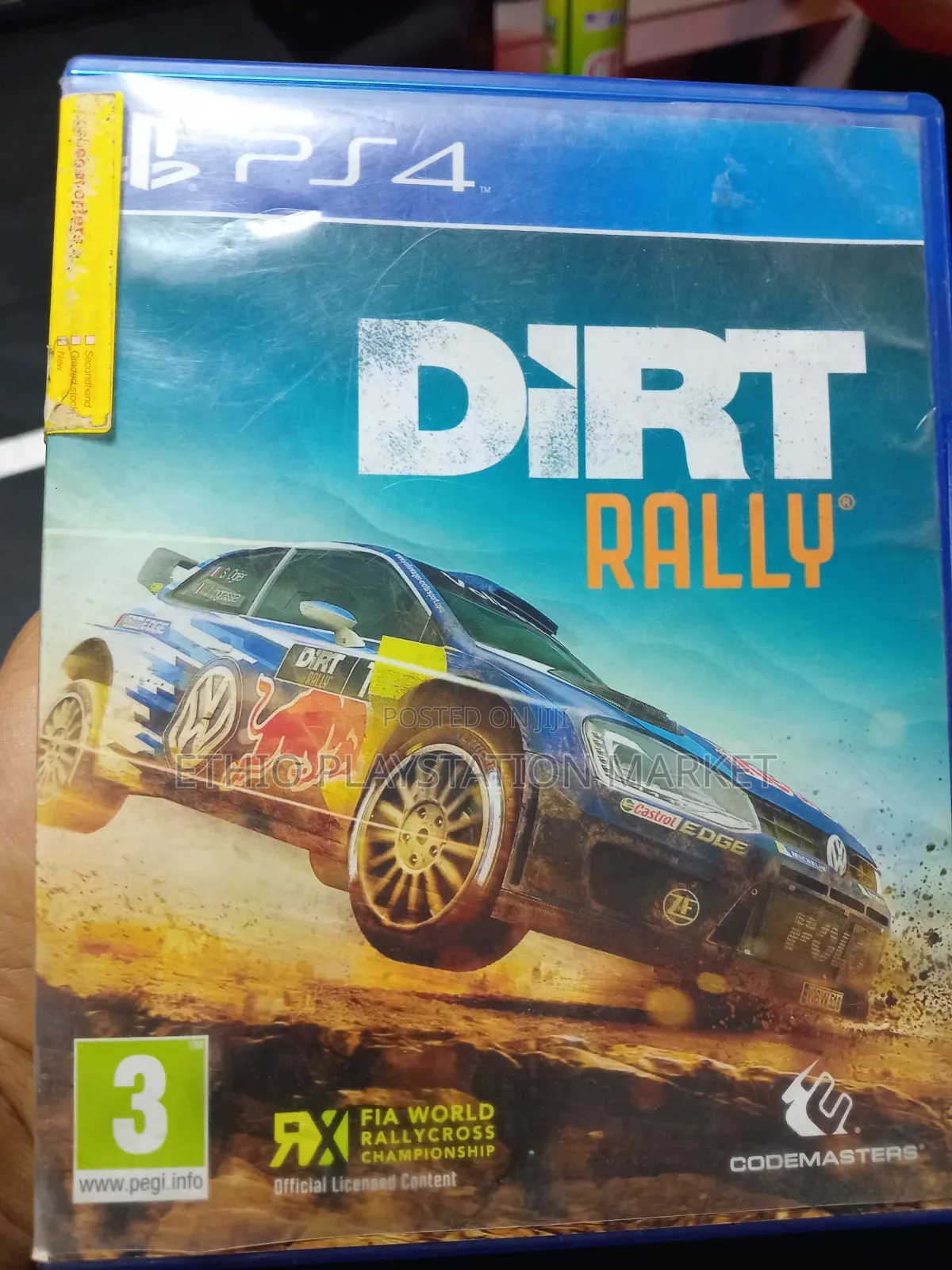 Playstation 4 Cd Game Dirt Racing Game