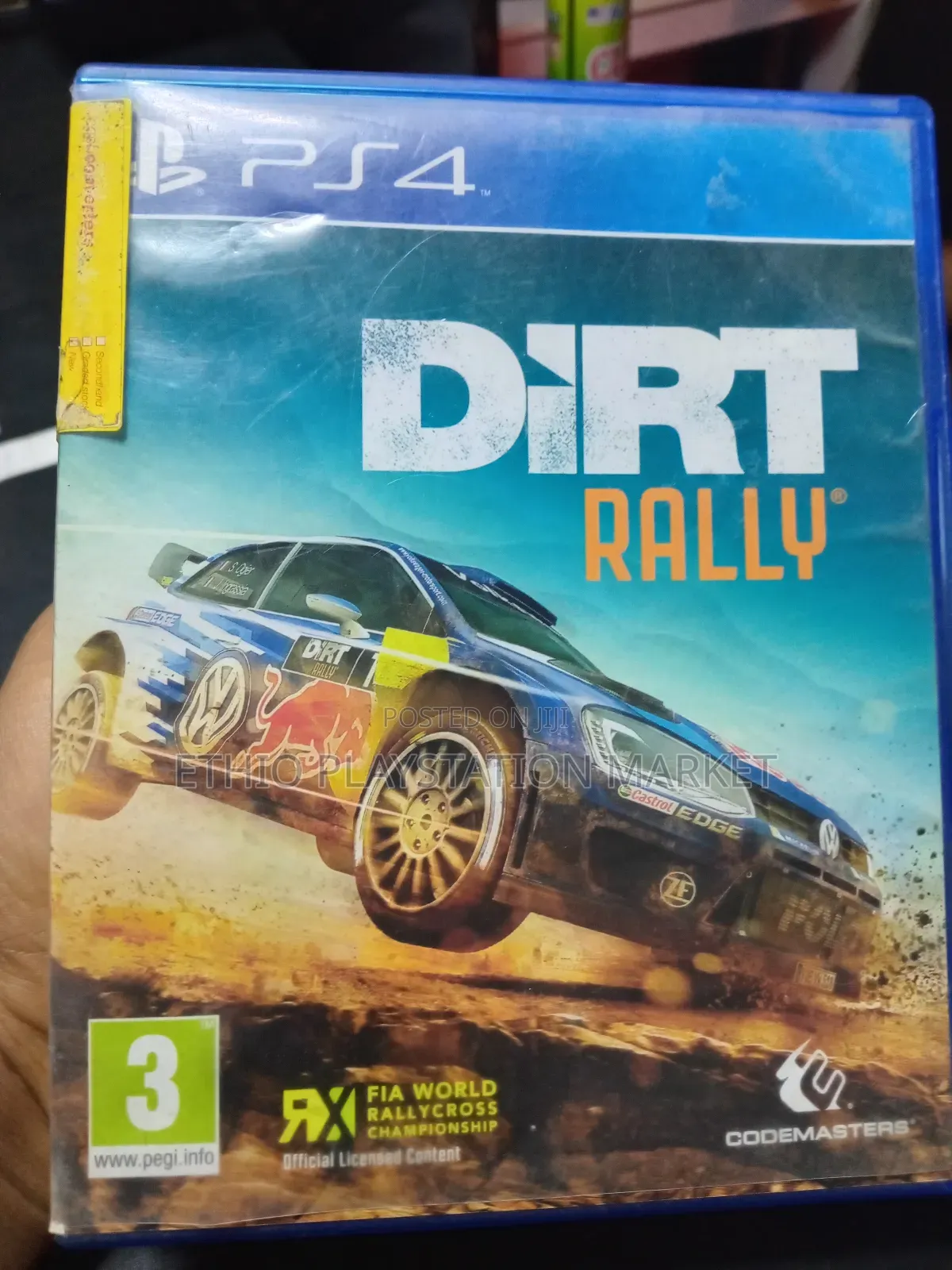 Playstation 4 Cd Game Dirt Racing Game