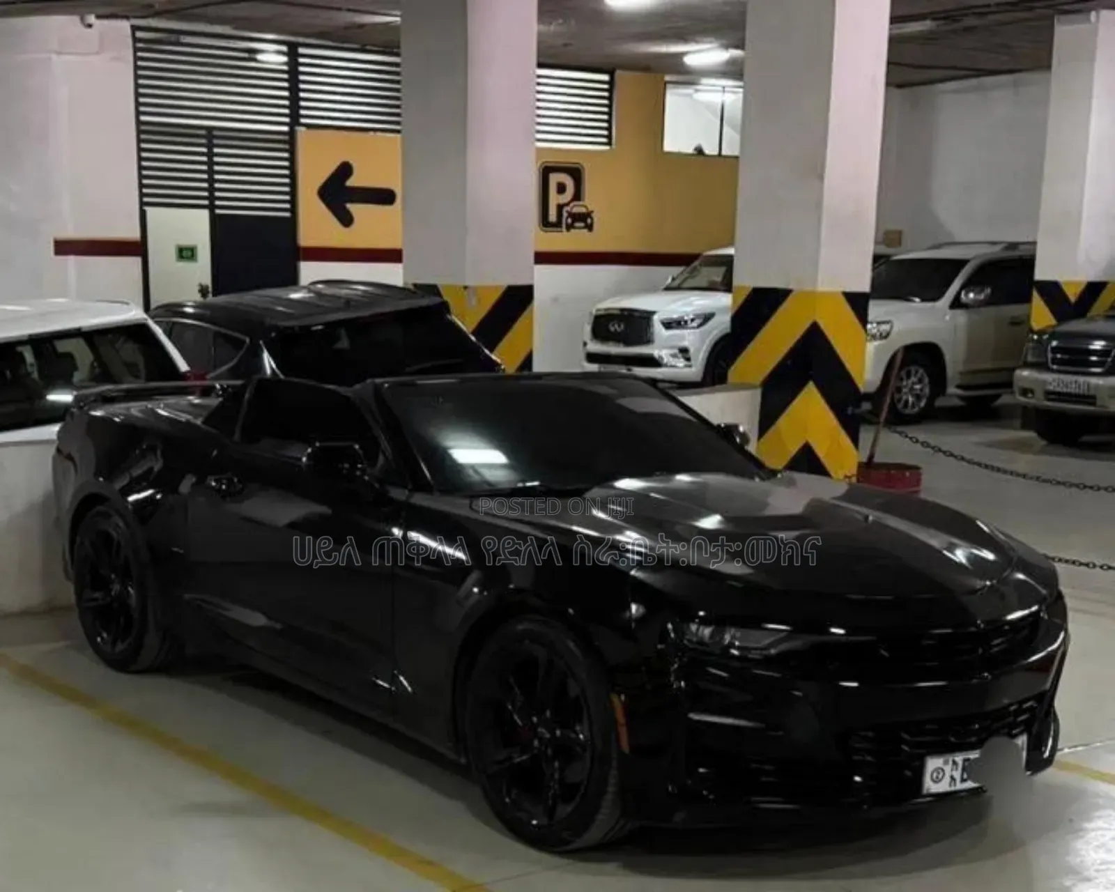 Chevrolet Camaro 2020 Matt Black