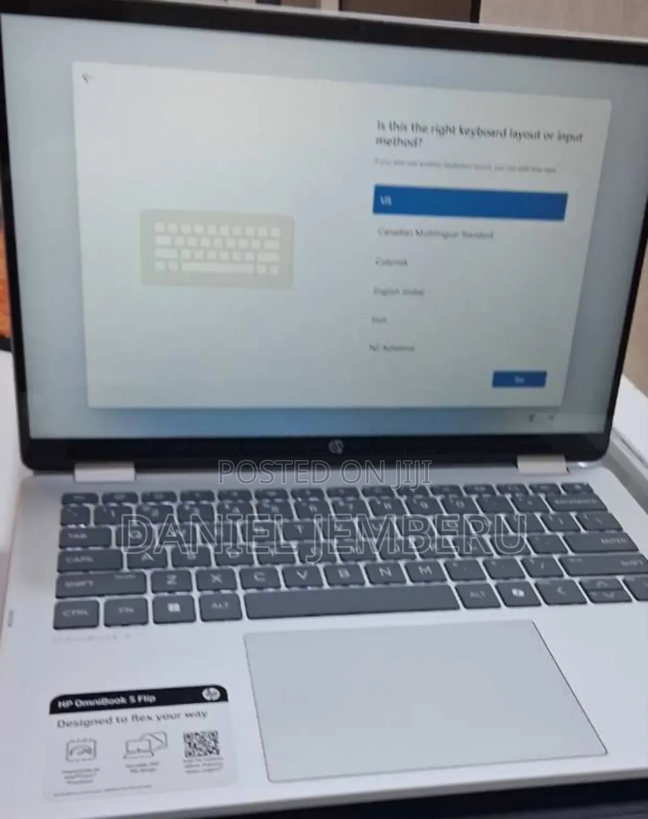 New Laptop HP OmniBook 5 Flip 16GB Intel Core Ultra 7 SSD 1T