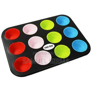 Baking Muffin Pan
12 Holes Silicone