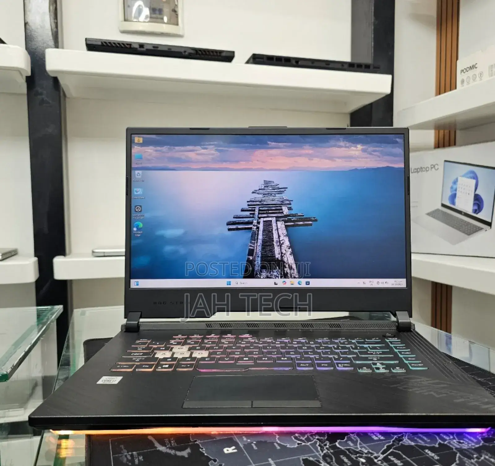 New Laptop Asus ROG Strix G17 16GB Intel Core I7 SSD 512GB