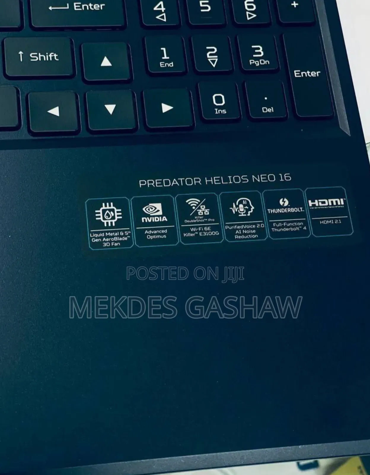 New Laptop Acer Predator Helios 300 16GB Intel Core I9 SSD 1T