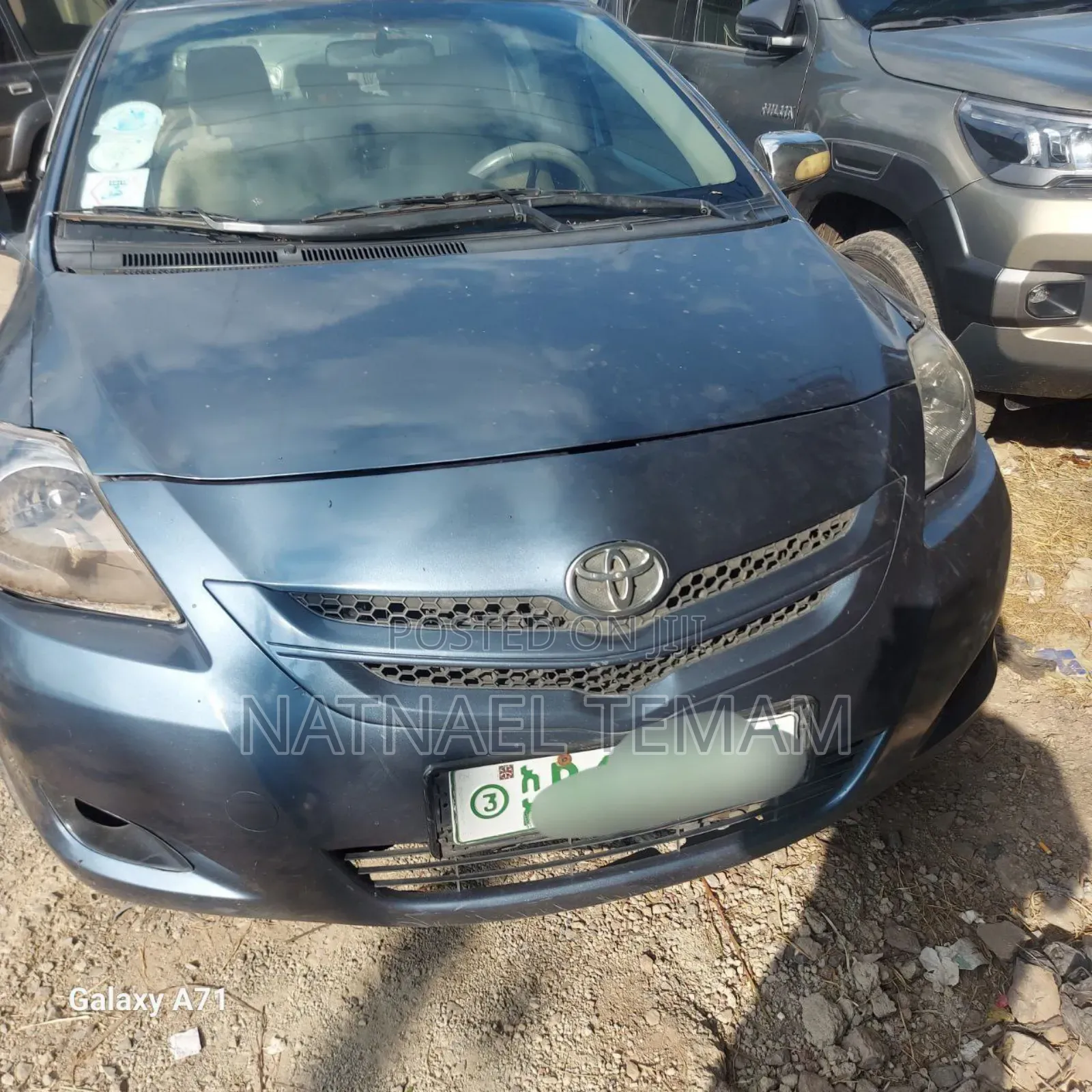 Toyota Yaris 2007 Blue