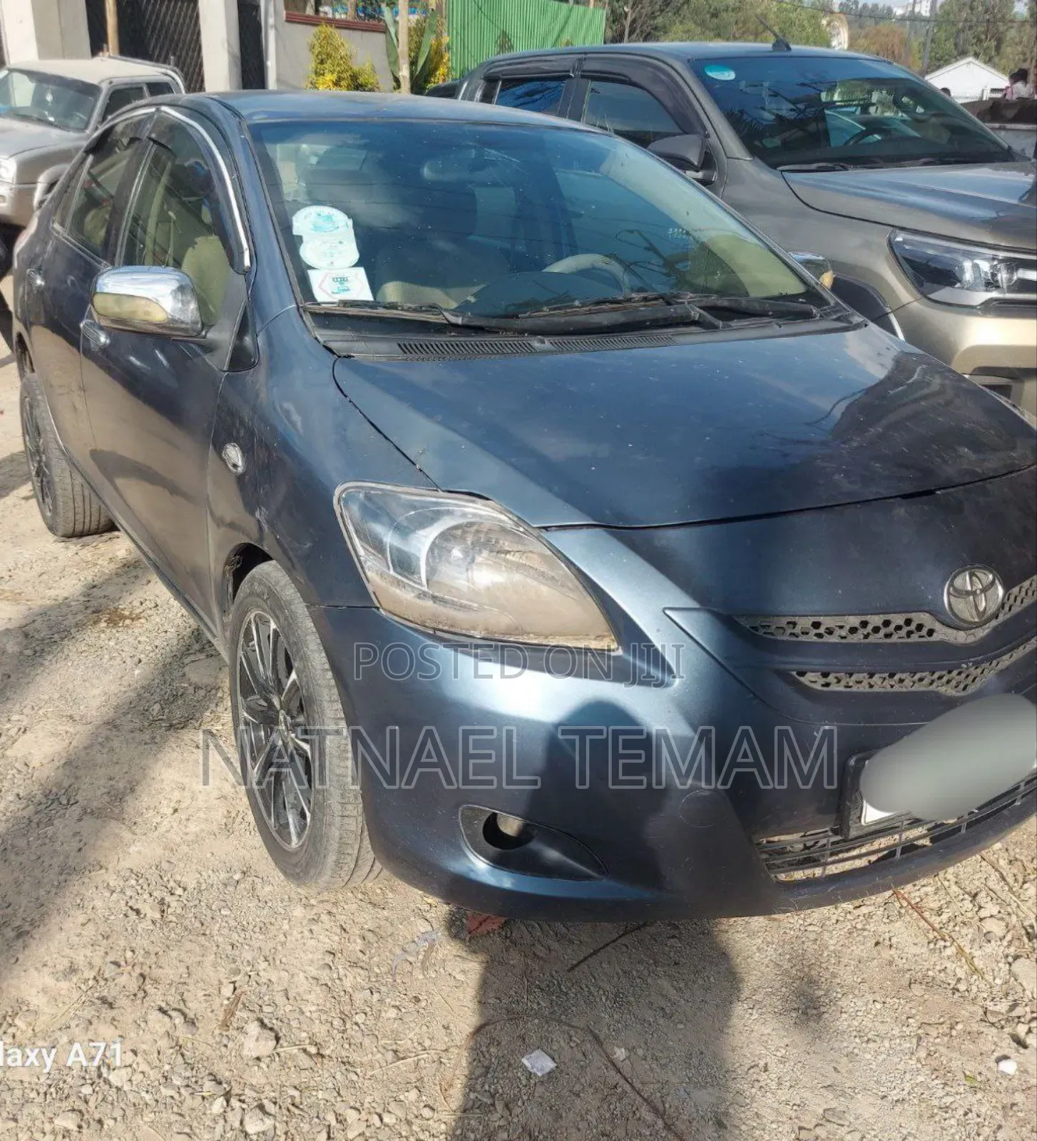 Toyota Yaris 2007 Blue