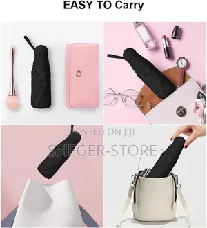 Top Mini Pocket Uv Umbrella ( በጣም ቀላል፣በትንሽ የእጅ ቦርሳ ወይም በኪስ መያዝ የሚችል )